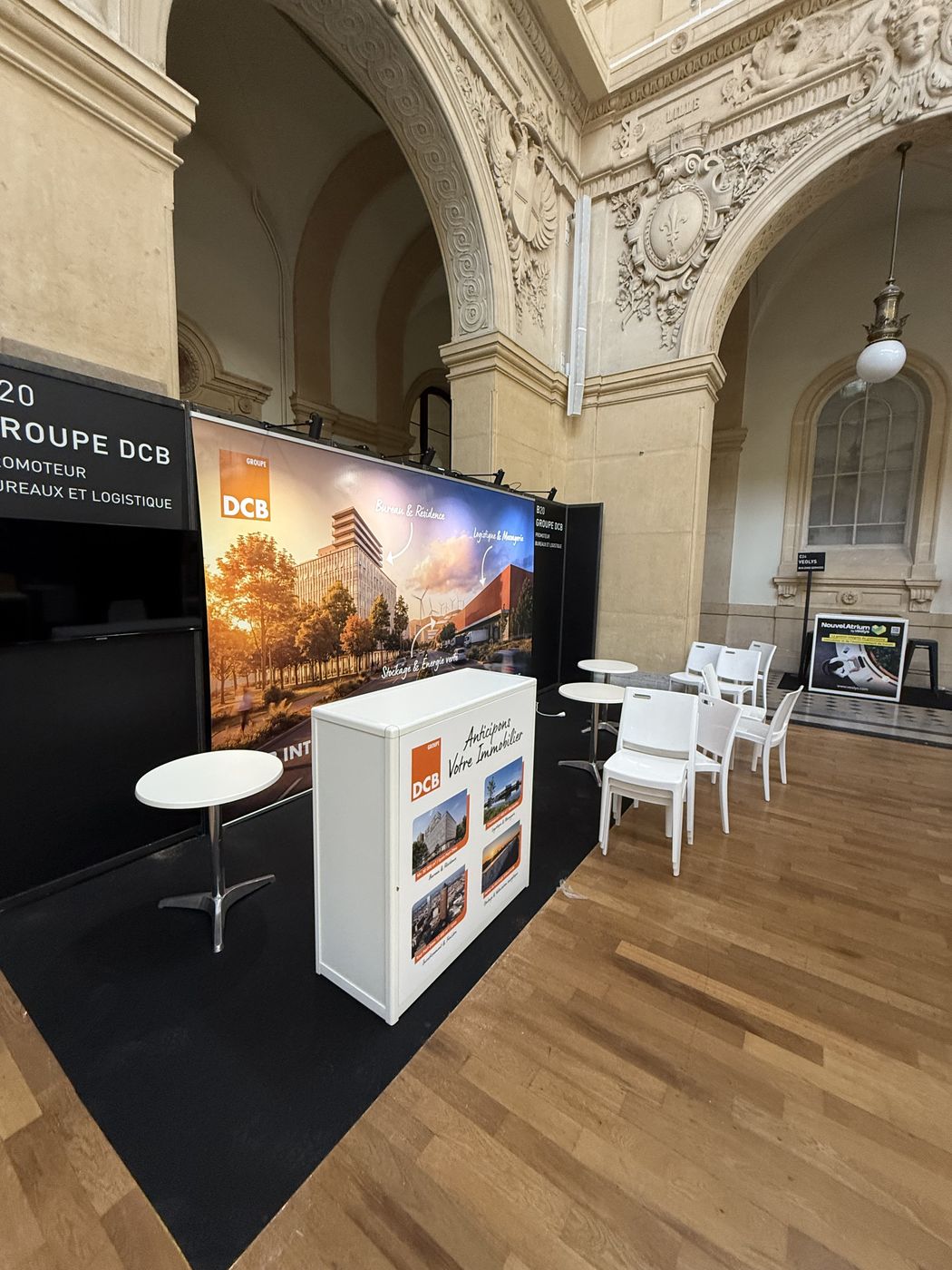 Stand monté par ISKB EVENTS — Salon de la Bourse, Lyon